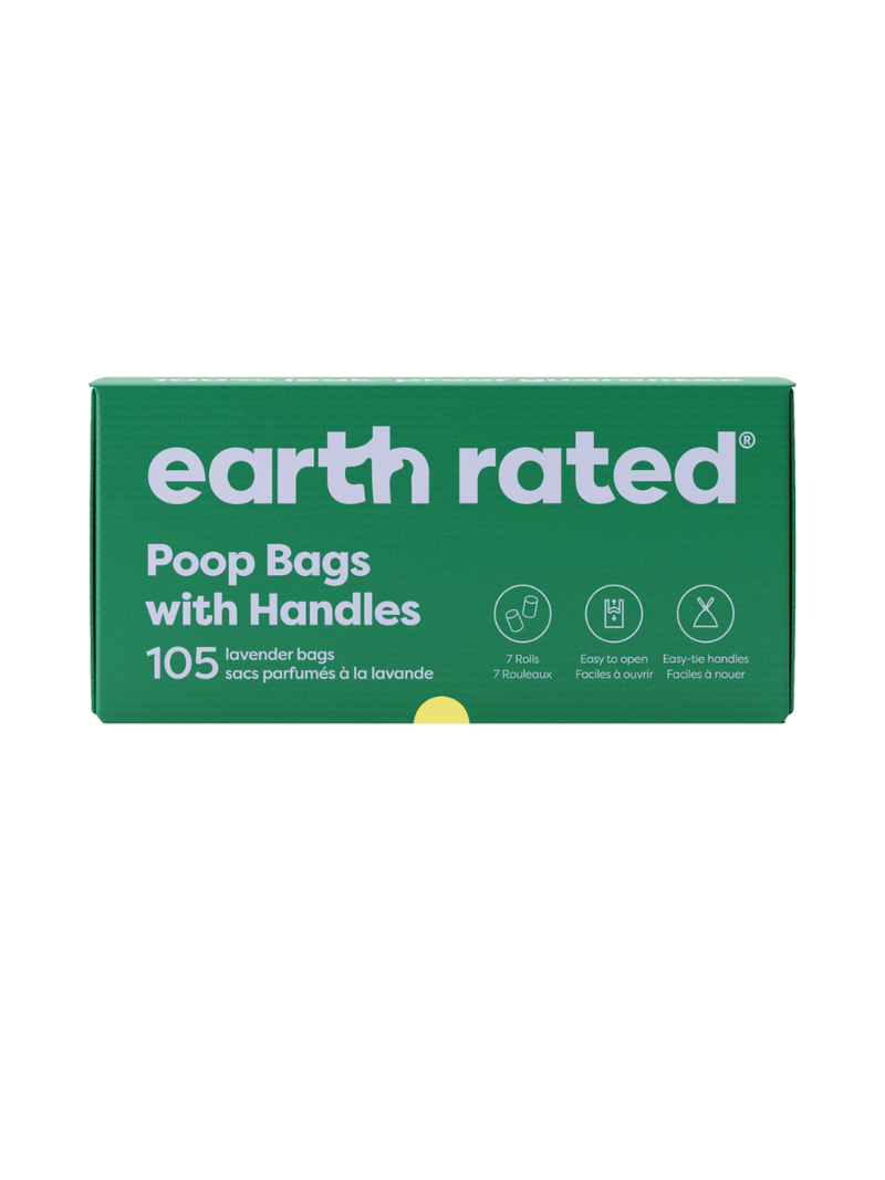 Dog Poop Bags With Handles on a Roll C3